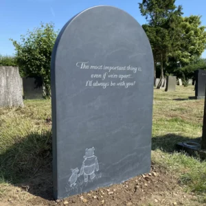 Welsh Slate Child's Headstone