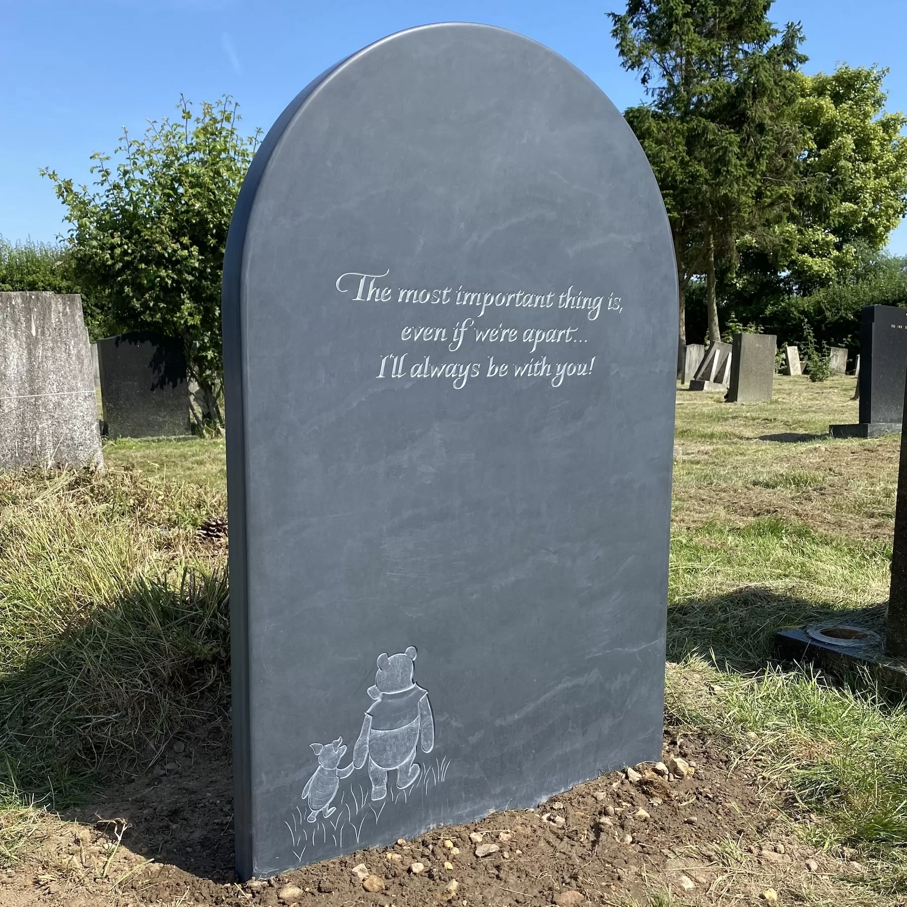 Welsh Slate Child's Headstone