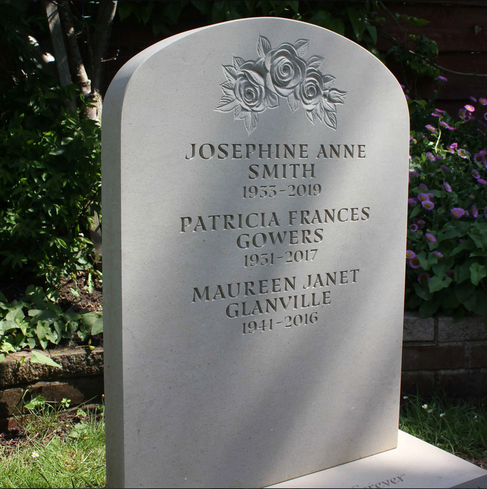 Gravestones in Bromley Town