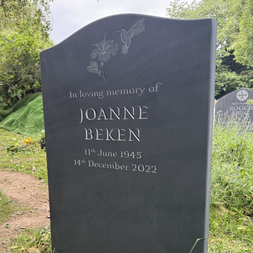 Gravestones in Bromley Town