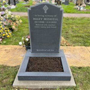 Welsh Slate Cremation Headstone