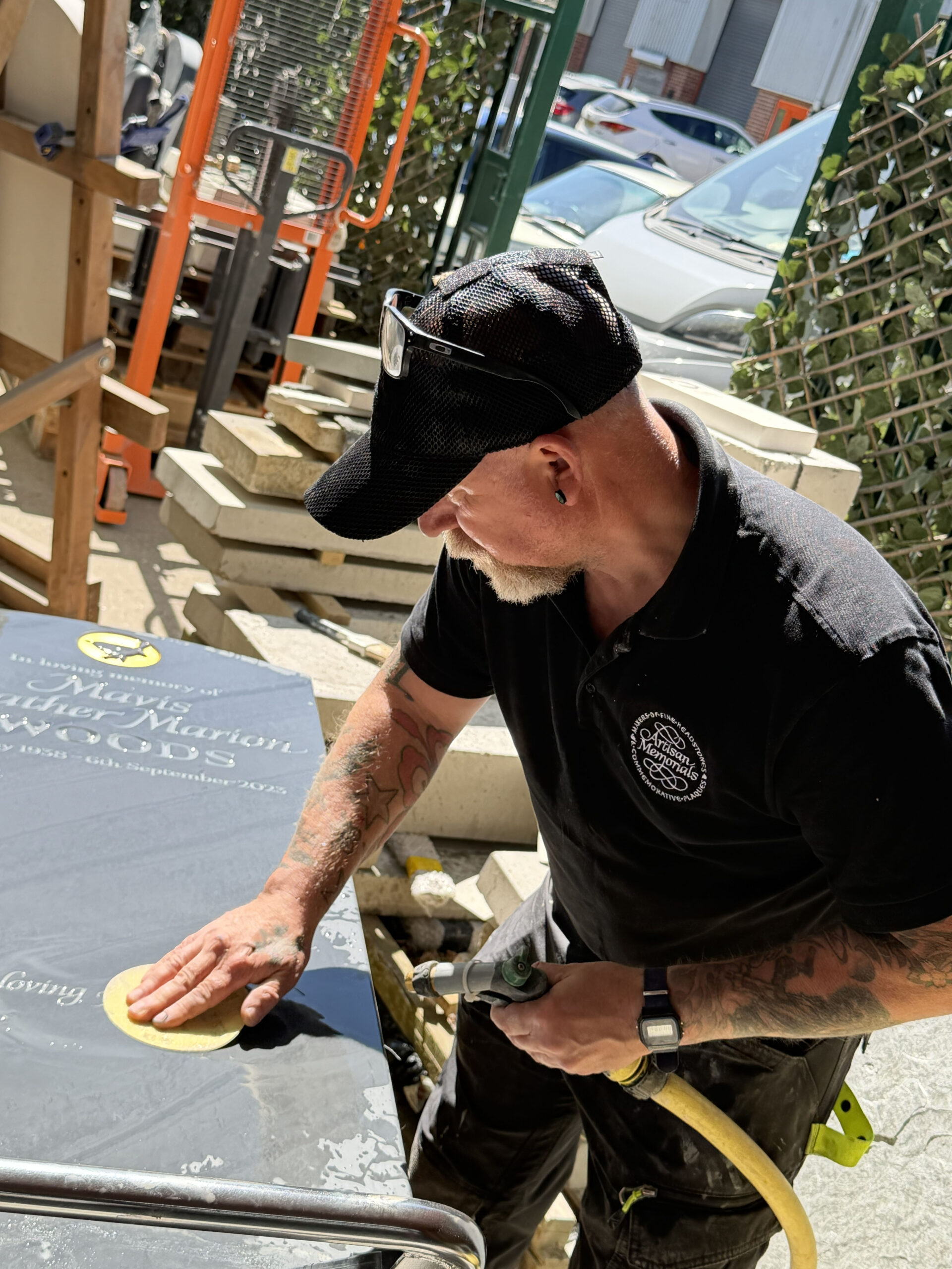 Adding A Name to an Existing Headstone